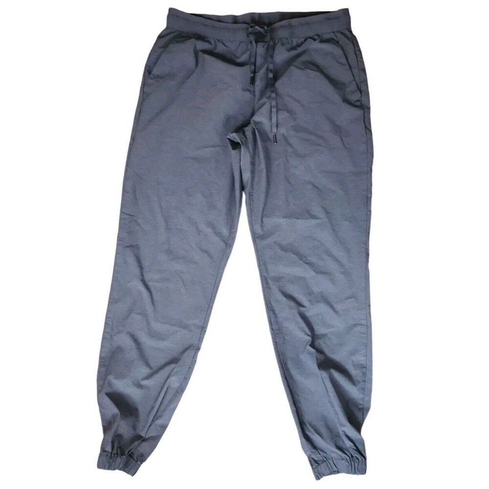 Uniqlo Tech Jogger Pants Womens Size M Dry Stretch Nylon Gray Activewear Workout